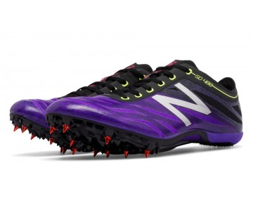 New Balance SD400v3 Spike pour Femme Violet / Noir Chaussures De Course WSD400-V3