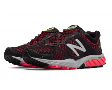 New Balance 610v5 pour Femme Noir / Rose Zing Chaussures De Course WT610-V5
