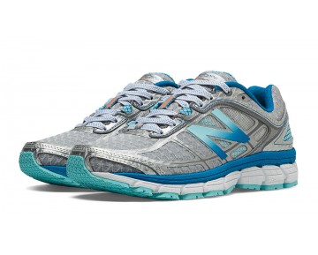 New Balance 860v5 pour Femme Argent / Sea Spray / Wave Bleu Chaussures De Course W860-V5