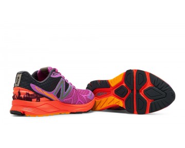 New Balance Limited Edition Vazee Pace NYC pour Femme Rose Glo / Orange Poisson Clown / Gris Chaussures De Course WPACE-NYC