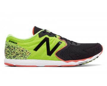 New Balance Hanzo S pour Homme Citron Vert / Noir Chaussures De Course MHANZS