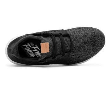 New Balance Fresh Foam Cruz pour Homme Black with Sea Salt & Gum MCRUZ-010