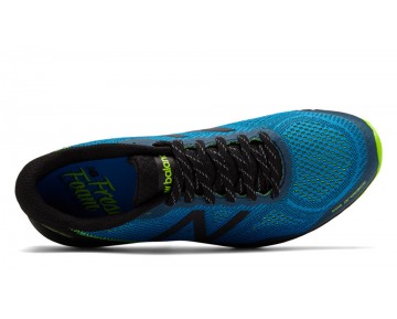 New Balance Fresh Foam Gobi Trail v2 pour Homme Black with Bolt & Energy Lime Running Chaussures MTG-02