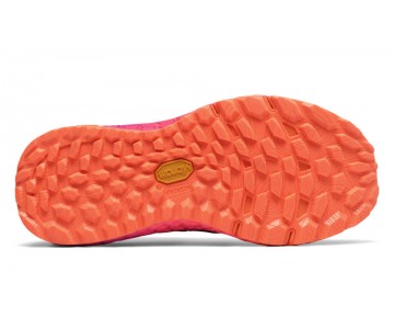New Balance Fresh Foam Hierro v2 pour Homme Black with Vivid Tangerine & Poisonberry Running Chaussures MTH-V21
