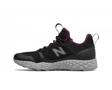 New Balance Fresh Foam Trailbuster pour Homme Black with Dark Mulberry Casual Chaussures MFL-03